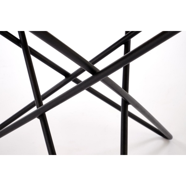 Ława LEILA , naturalny / czarny - Halmar