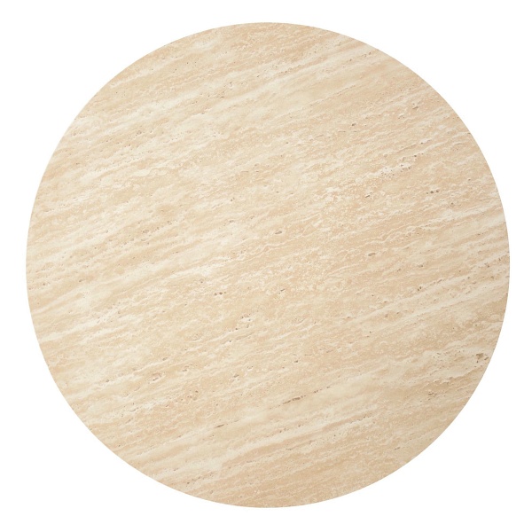 OREO zestaw dwóch ław, trawertyn / biały - Halmar