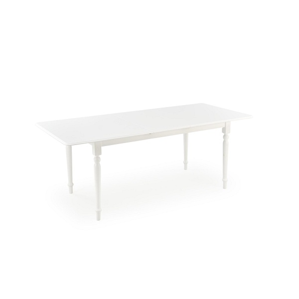 Stół NELSON rozkładany, biały - Halmar