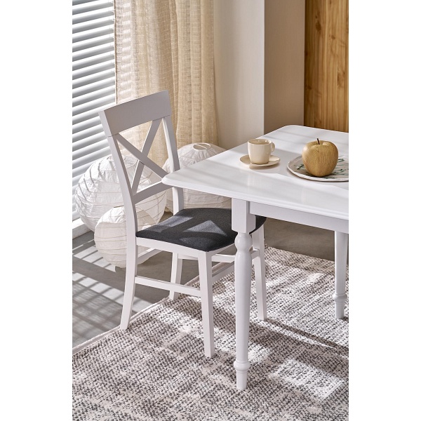 Stół NELSON rozkładany, biały - Halmar