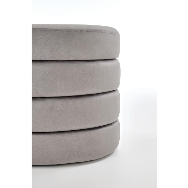 Ławka CALPI z funkcją pojemnika, popielaty - Halmar