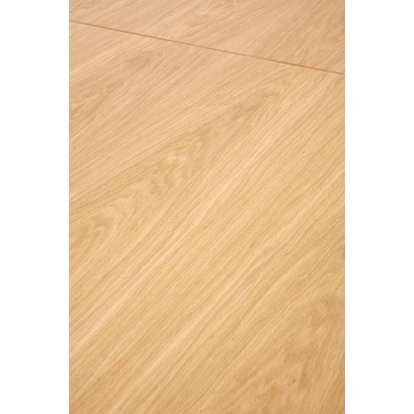 Stół MASSIVE 2 rozkładany 160-250x90x77 cm dąb naturalny/czarny - Halmar