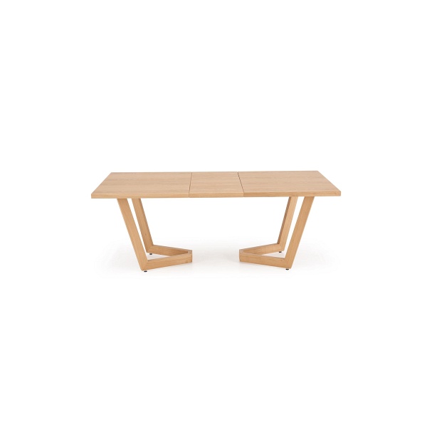 Stół MASSIVE 3 rozkładany 160-250x90x77 cm dąb naturalny/dąb naturalny - Halmar