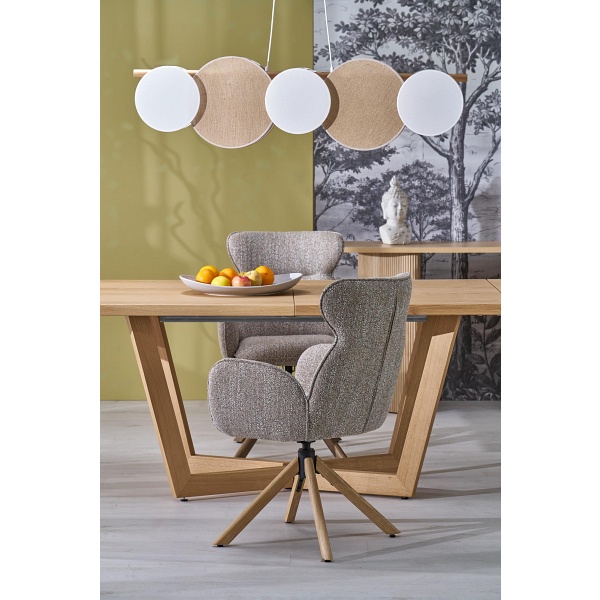 Stół MASSIVE 3 rozkładany 160-250x90x77 cm dąb naturalny/dąb naturalny - Halmar