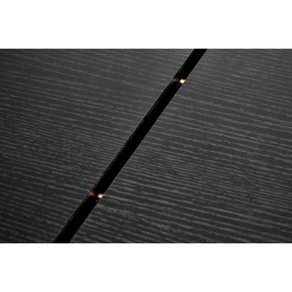 Stół BOLERO rozkładany 160-250x90x78 cm dąb naturalny/czarny - Halmar