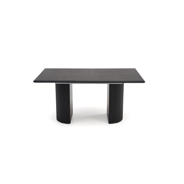 Stół BOLERO rozkładany 160-250x90x78 cm dąb naturalny/czarny - Halmar