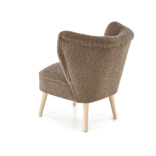 Fotel MOCCA wypoczynkowy, c.brązowy - Halmar