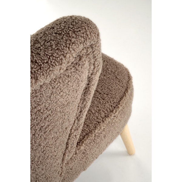 Fotel MOCCA wypoczynkowy, c.brązowy - Halmar