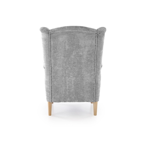 Fotel HERMES wypoczynkowy, popielaty - Halmar