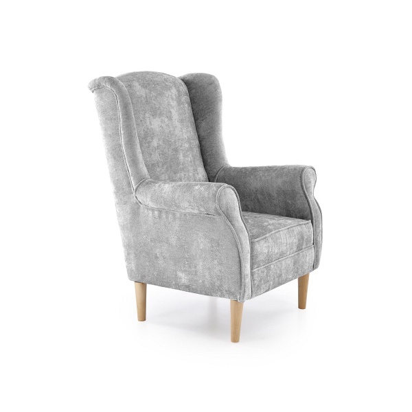 Fotel HERMES wypoczynkowy, popielaty - Halmar