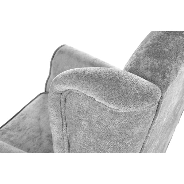 Fotel HERMES wypoczynkowy, popielaty - Halmar