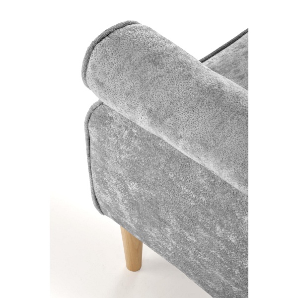 Fotel HERMES wypoczynkowy, popielaty - Halmar