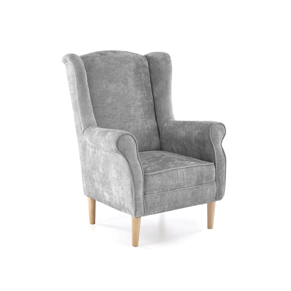 Fotel HERMES wypoczynkowy, popielaty - Halmar