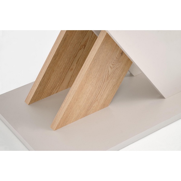 Stół XARELTO rozkładany kaszmir - dąb cremona - Halmar