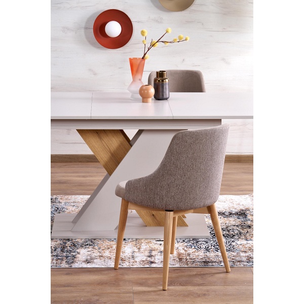 Stół XARELTO rozkładany kaszmir - dąb cremona - Halmar