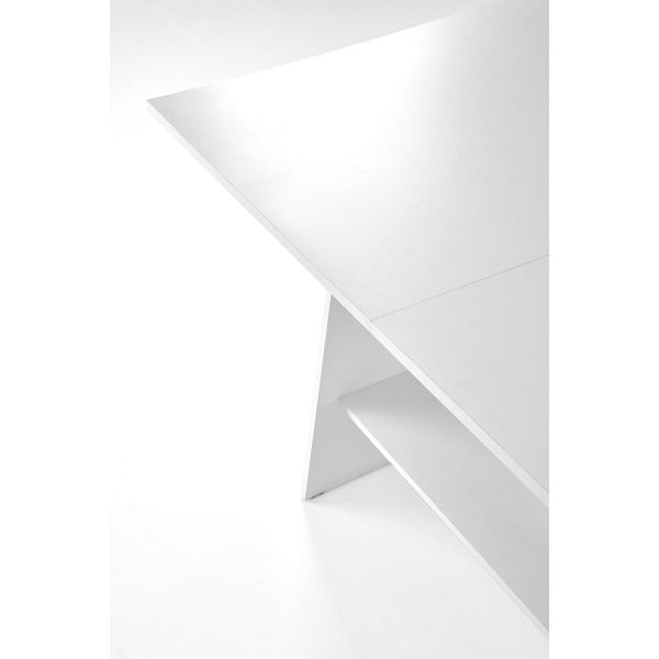 Stół ERIKA ławo rozkładany biały - Halmar