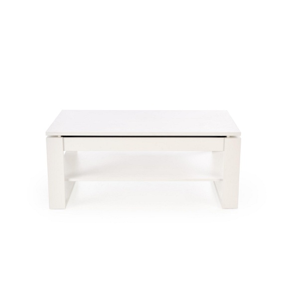 Ława BETTY z podnoszonym blatem biały - Halmar