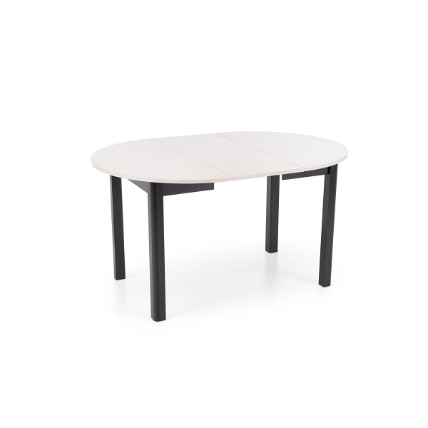 Stół RINGO kolor blat kaszmir, nogi - czarny - Halmar