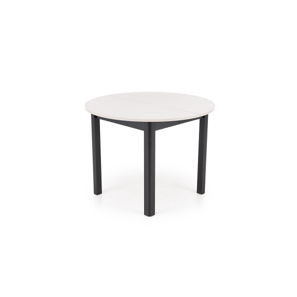 Stół RINGO kolor blat kaszmir, nogi - czarny - Halmar