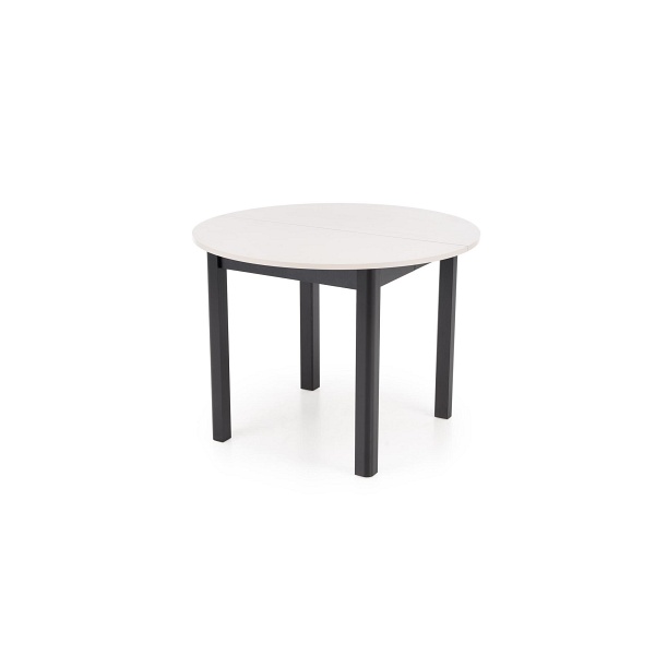 Stół RINGO kolor blat kaszmir, nogi - czarny - Halmar