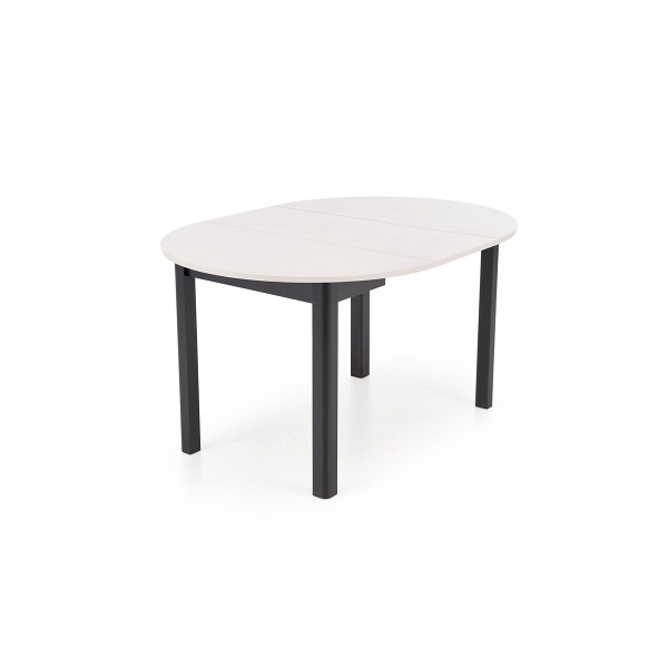Stół RINGO kolor blat kaszmir, nogi - czarny - Halmar