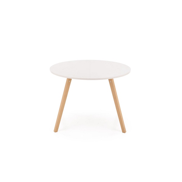 Stół RUBEN kolor blat - kaszmir, nogi - naturalny - Halmar