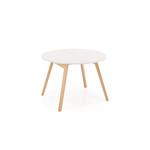 Stół RUBEN kolor blat - kaszmir, nogi - naturalny - Halmar