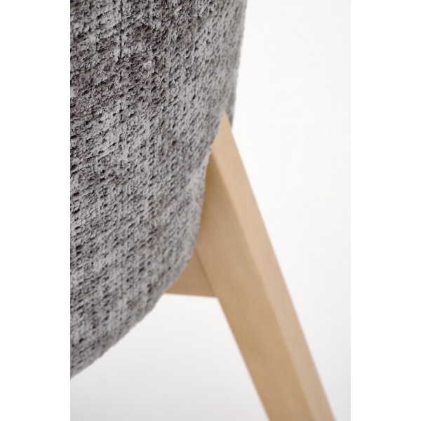 Krzesło BASSO dąb naturalny / tap: CREMONA 96 - Halmar