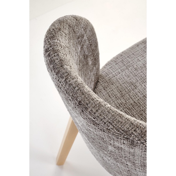 Krzesło BASSO dąb naturalny / tap: CREMONA 96 - Halmar