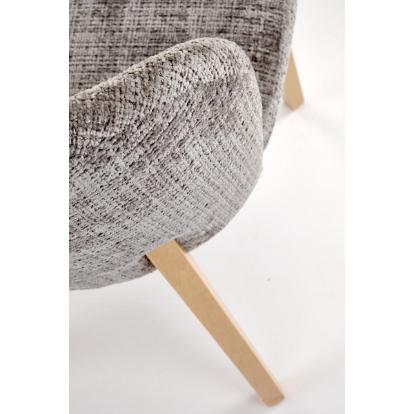 Krzesło BASSO dąb naturalny / tap: CREMONA 96 - Halmar