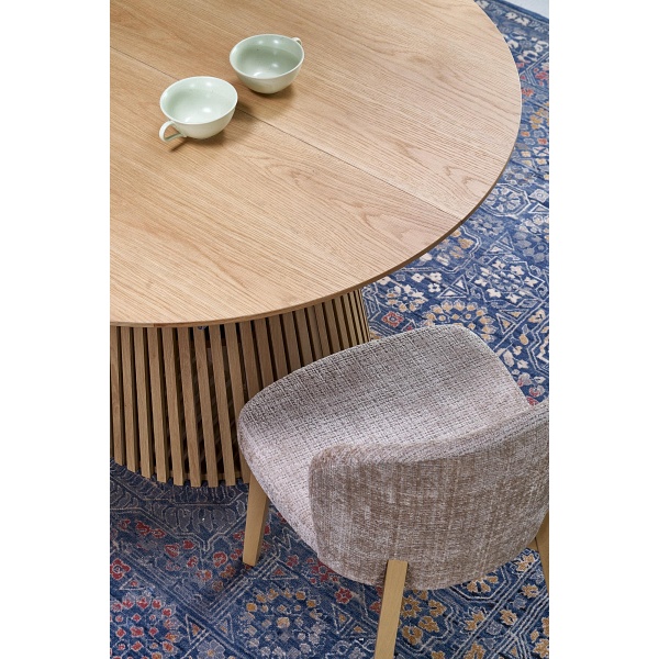 Krzesło BASSO dąb naturalny / tap: CREMONA 14 - Halmar