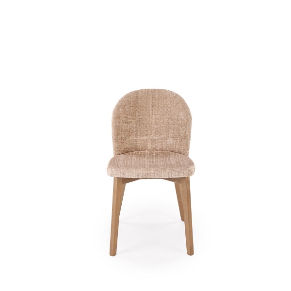 Krzesło BASSO jasny orzech / tap: CREMONA 14 - Halmar