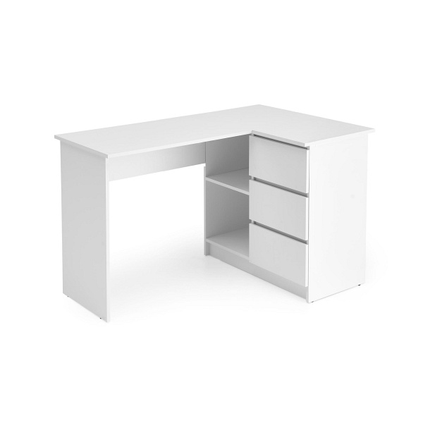 Biurko BEGA , biały - Halmar