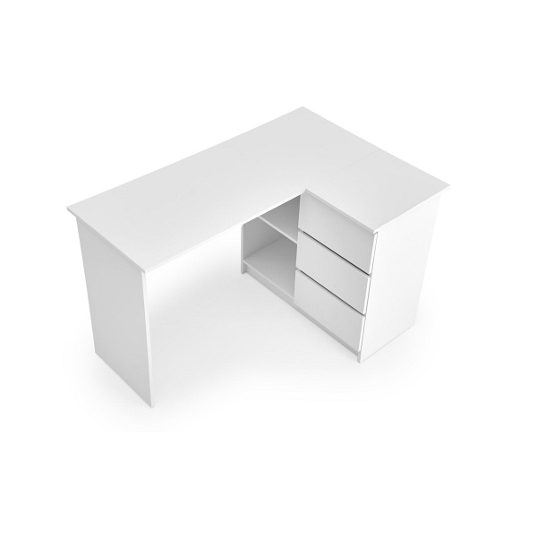 Biurko BEGA , biały - Halmar