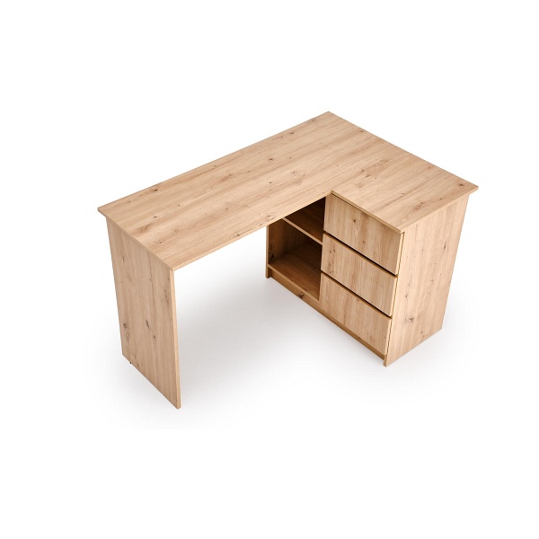 Biurko BEGA , dąb artisan - Halmar