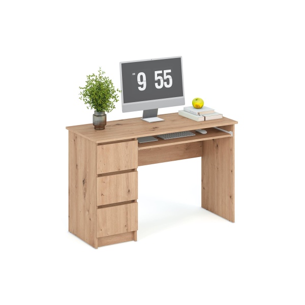 Biurko CINO , dąb artisan - Halmar