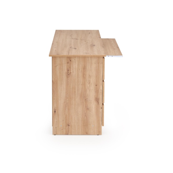 Biurko CINO , dąb artisan - Halmar