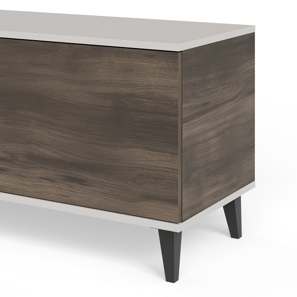 Stolik RANDOM 2 RTV-2 RTV 180 cm kaszmir / orzech / czarny - Halmar