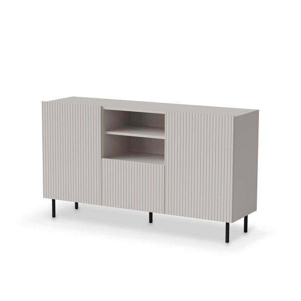 Komoda PAXOS KM-1 , kolor: kaszmir - czarny - Halmar