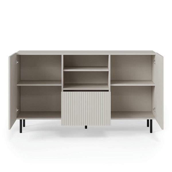 Komoda PAXOS KM-1 , kolor: kaszmir - czarny - Halmar