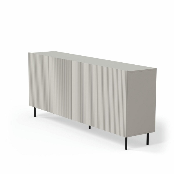 Komoda PAXOS KM-2 , kolor: kaszmir - czarny - Halmar