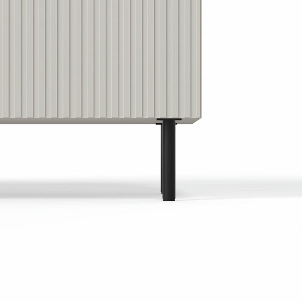 Komoda PAXOS KM-2 , kolor: kaszmir - czarny - Halmar