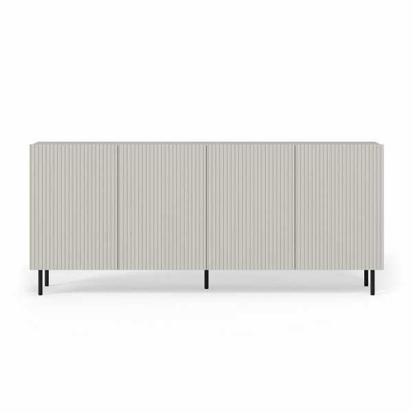 Komoda PAXOS KM-2 , kolor: kaszmir - czarny - Halmar