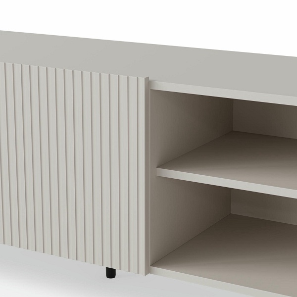 Stolik PAXOS RTV-1 TV RTV 150 cm, kolor: kaszmir - czarny - Halmar