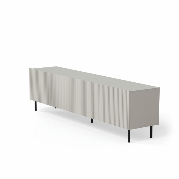 Stolik PAXOS RTV-2 TV RTV 200 cm, kolor: kaszmir - czarny - Halmar