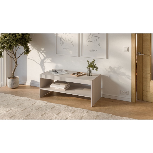 Ława PAXOS LAW-1 , kolor: kaszmir - czarny - Halmar