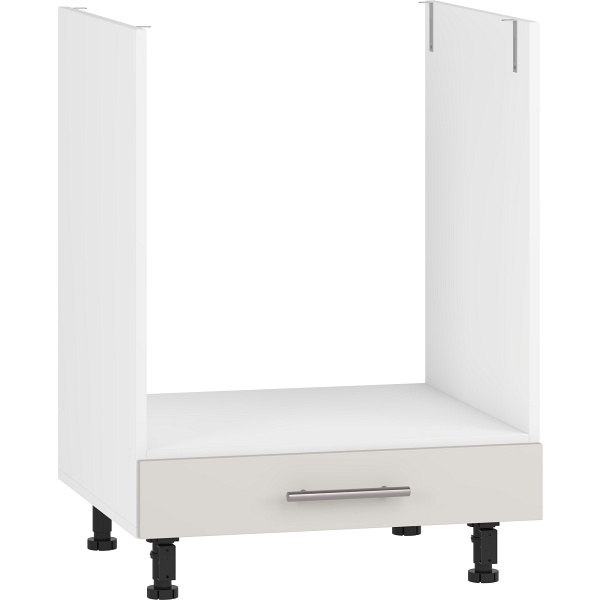 Szafka VENTO DP-60/82 dolna pod zabudowę piekarnika front: kaszmir szuflada - Halmar