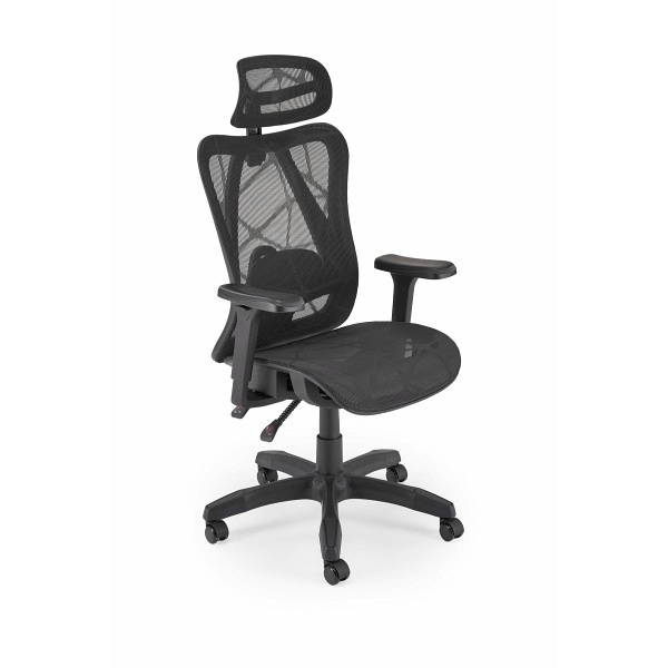 Fotel XERON gabinetowy czarny - Halmar