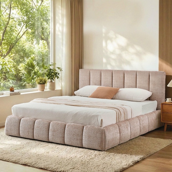 Łóżko DAISY 160 beżowy - Halmar