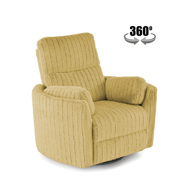 Fotel PEGAS wypoczynkowy musztardowy - Halmar